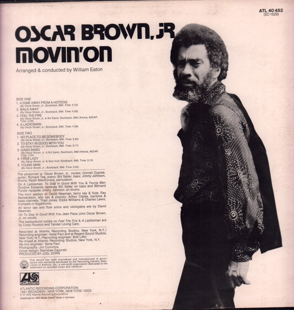 Oscar Brown Jr. - Movin' On - Lp