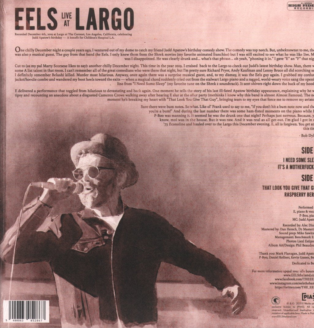 Eels - Live At Largo 2019 - 12 Inch