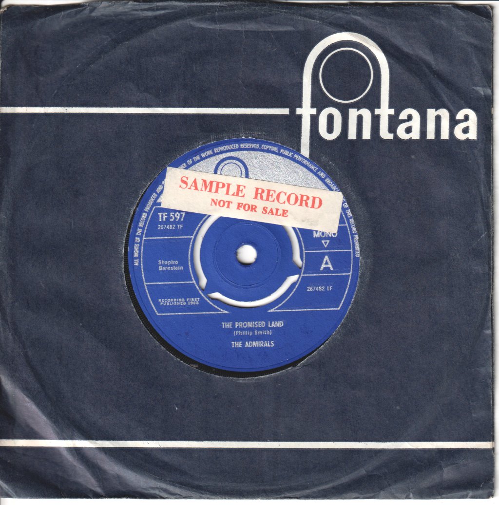 admirals - Promised Land - 7 Inch