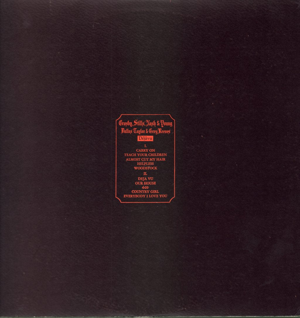 Crosby, Stills, Nash & Young - Deja Vu - Lp