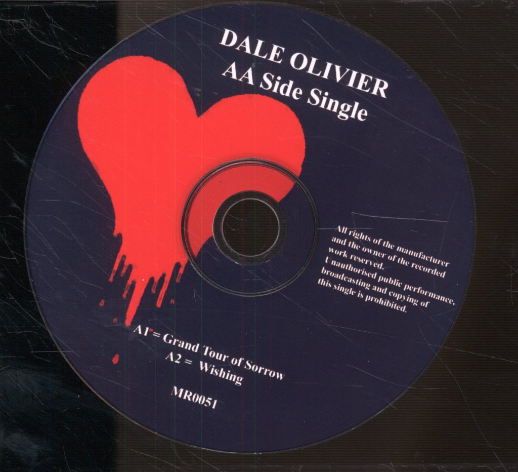 Dale Olivier - Grand Tour of Sorrow - Cdr