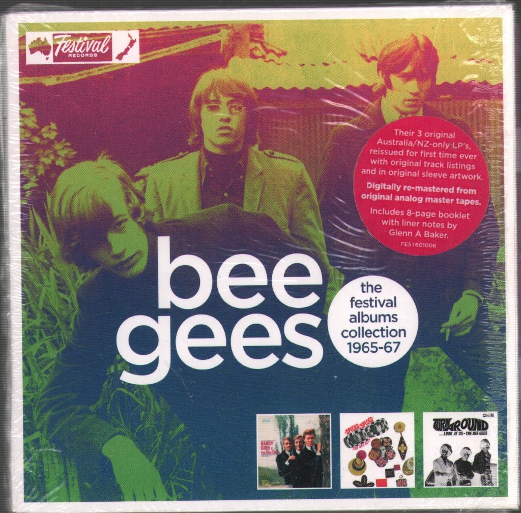 Bee Gees - Festival Albums Collection 1965-67 - Cd Set