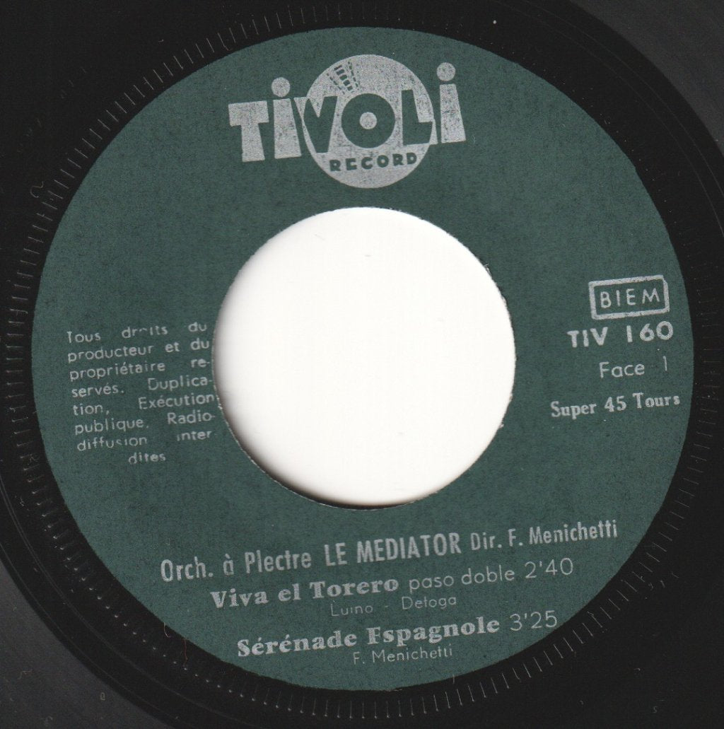 Orchestre A Plectre Le Mediator - Viva El Torero - 7 Inch
