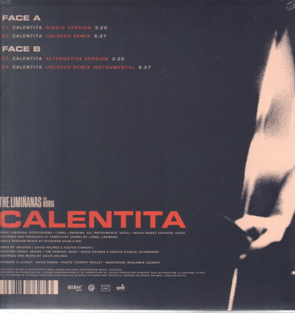 Liminanas feat. Nuria - Calentita EP - 12 Inch