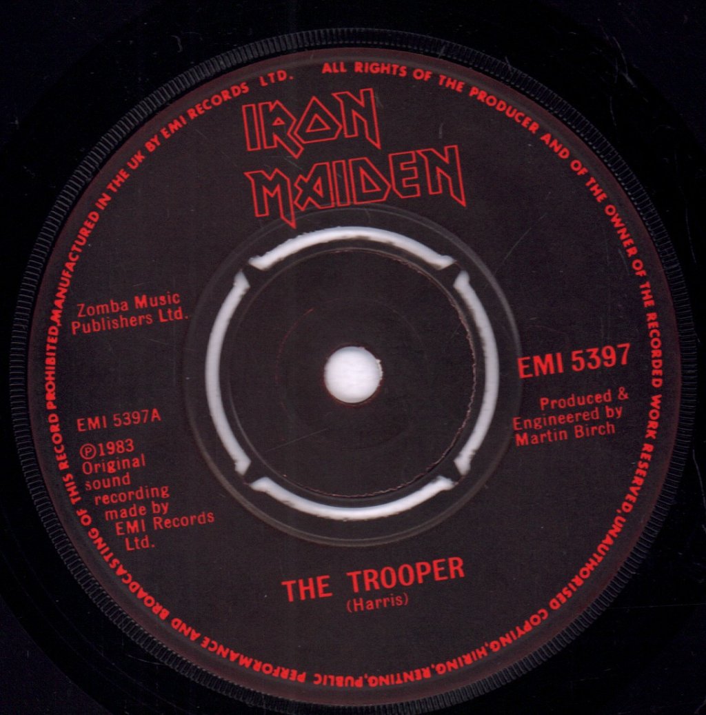 Iron Maiden - Trooper - 7 Inch