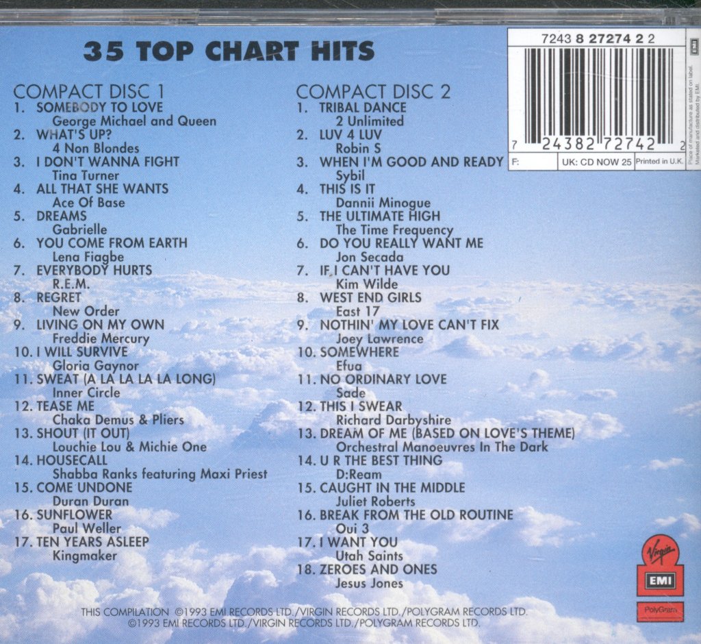 Various Artists - Now That's What I Call Music! 25 - Double Cd