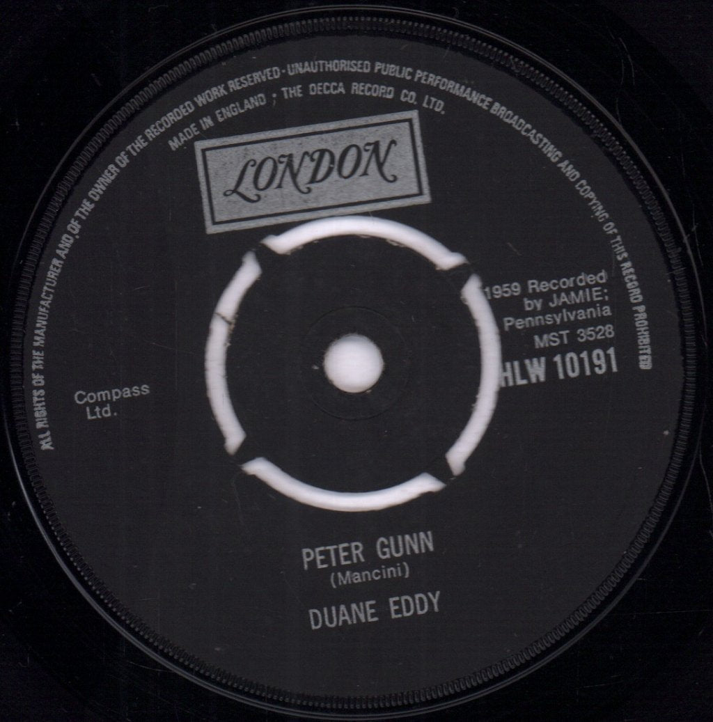 Duane Eddy - Peter Gunn - 7 Inch