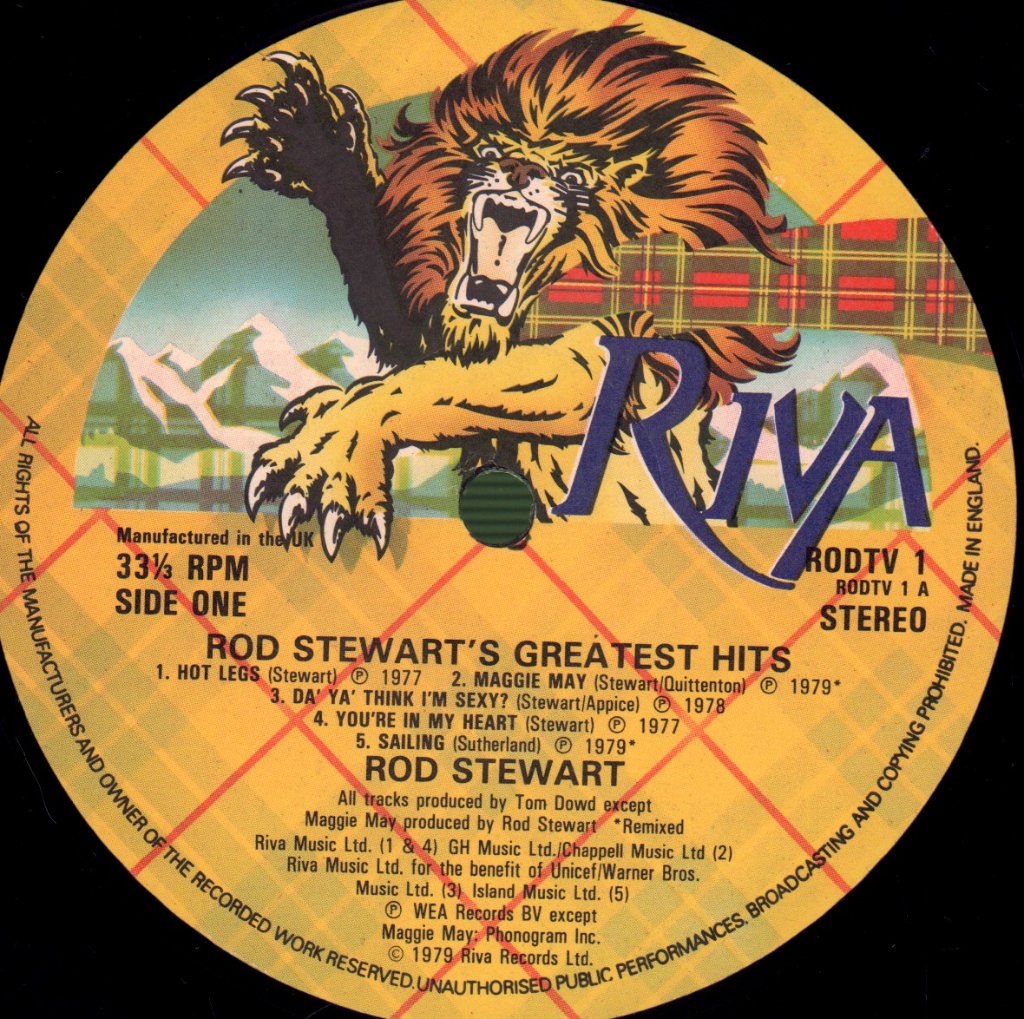 Rod Stewart - Greatest Hits - Lp
