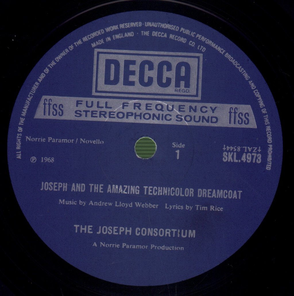 Joseph Consortium - Joseph And The Amazing Technicolour Dreamcoat - Lp