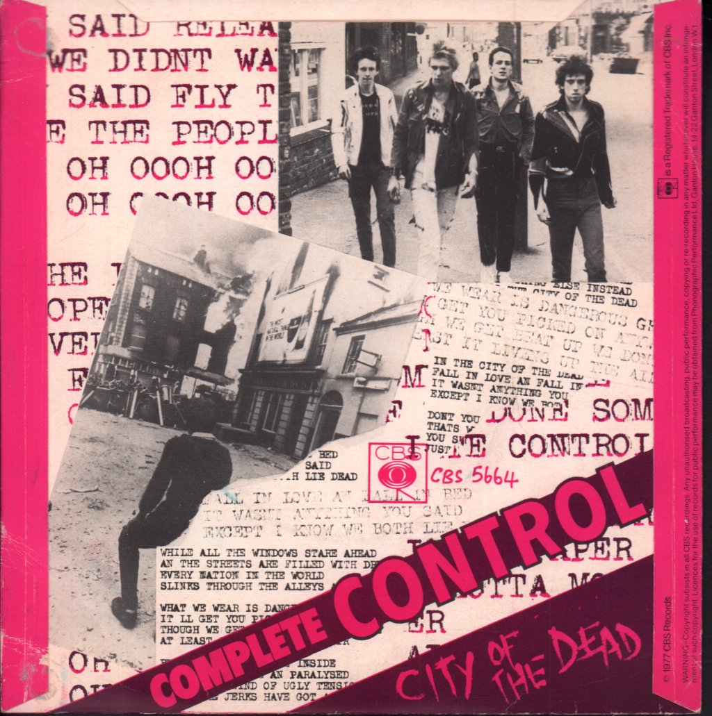 Clash - Complete Control - 7 Inch