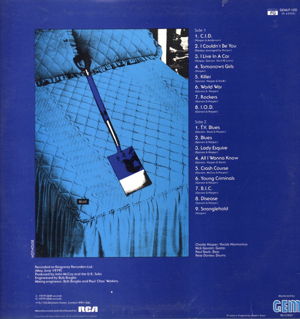 UK Subs - Another Kind Of Blues - Lp