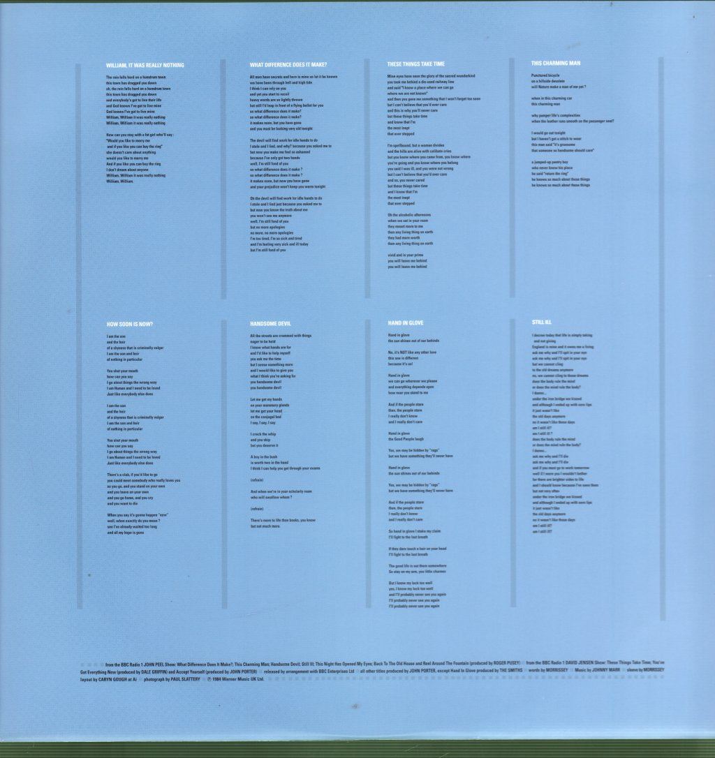 Smiths - Hatful Of Hollow - Lp