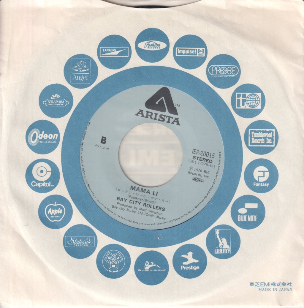 Bay City Rollers - Love Me Like I Love You - 7 Inch