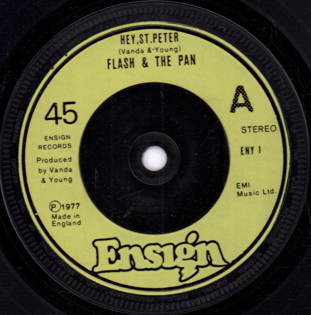 Flash And The Pan - Hey St Peter - 7 Inch