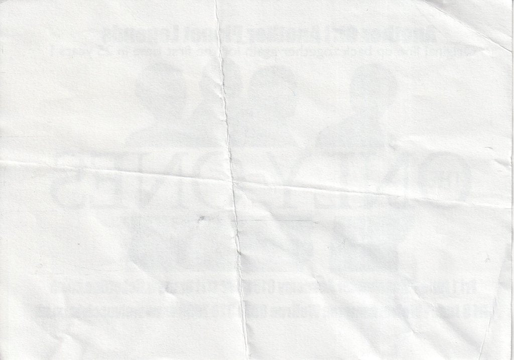 Only Ones - manchester academy / wolverhampton wulfrun - Flyer