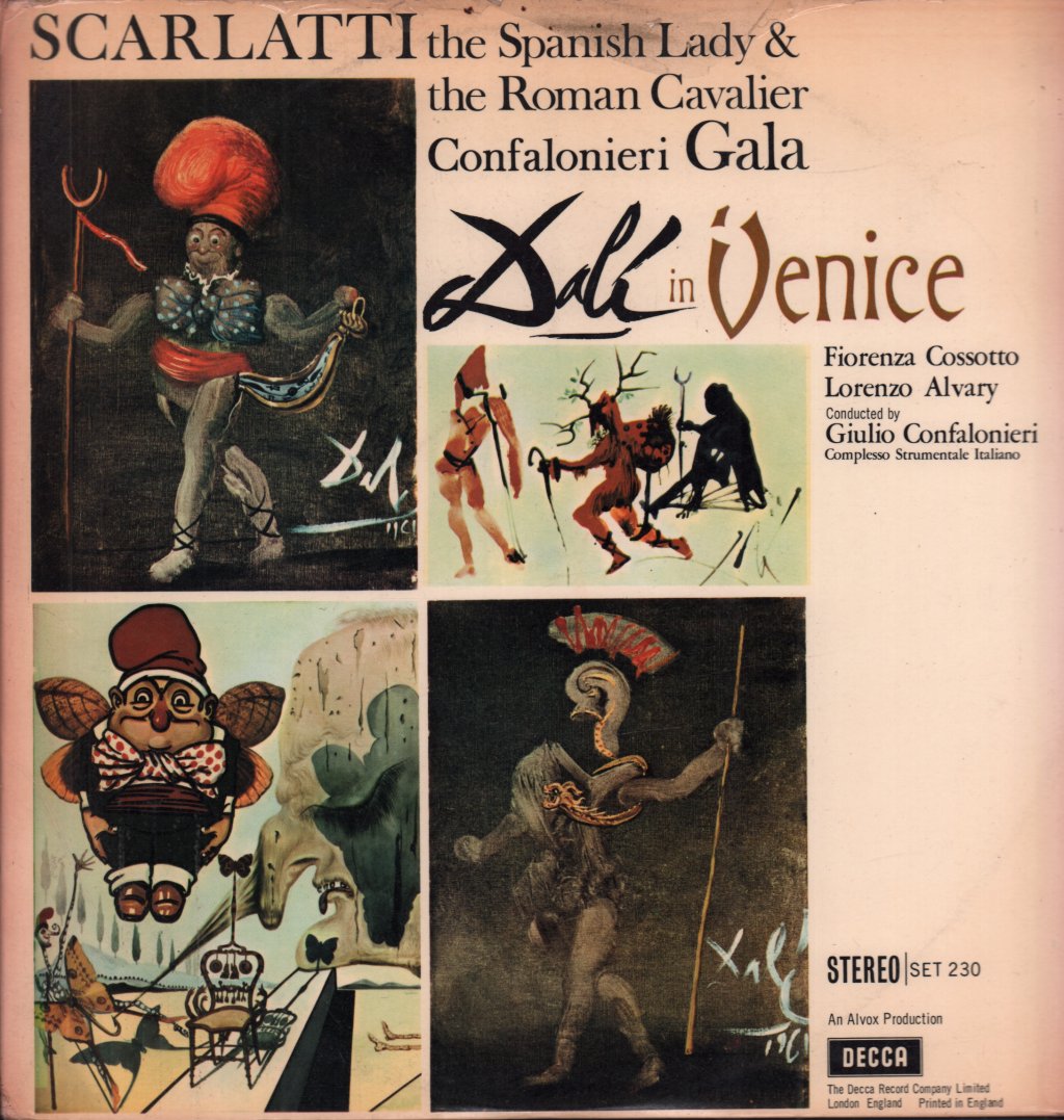Fiorenza Cossotto Lorenzo Alvary - salvador Dali In Venice - Lp