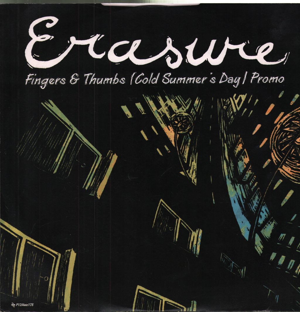 Erasure - Fingers & Thumbs (Cold Summer's Day) - 12 Inch