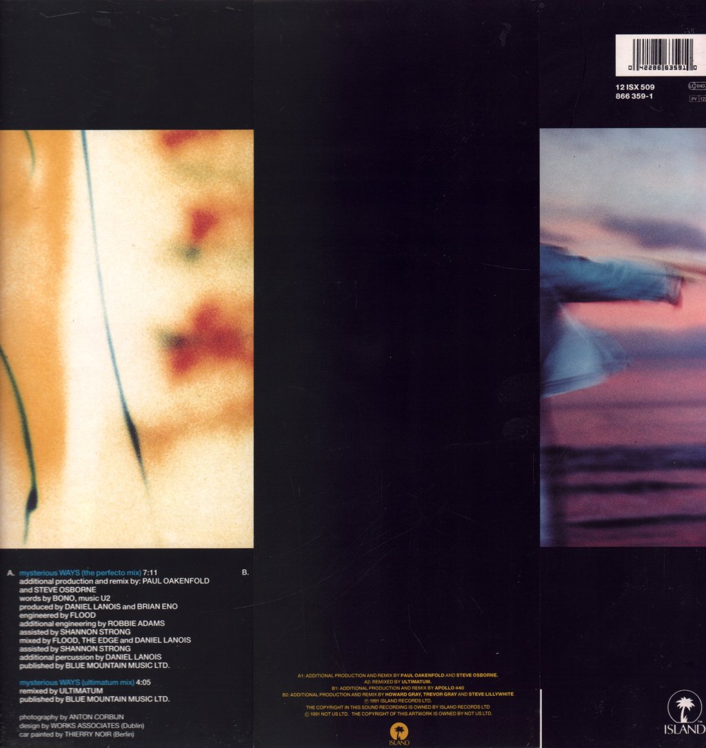 U2 - Mysterious Ways - 12 Inch