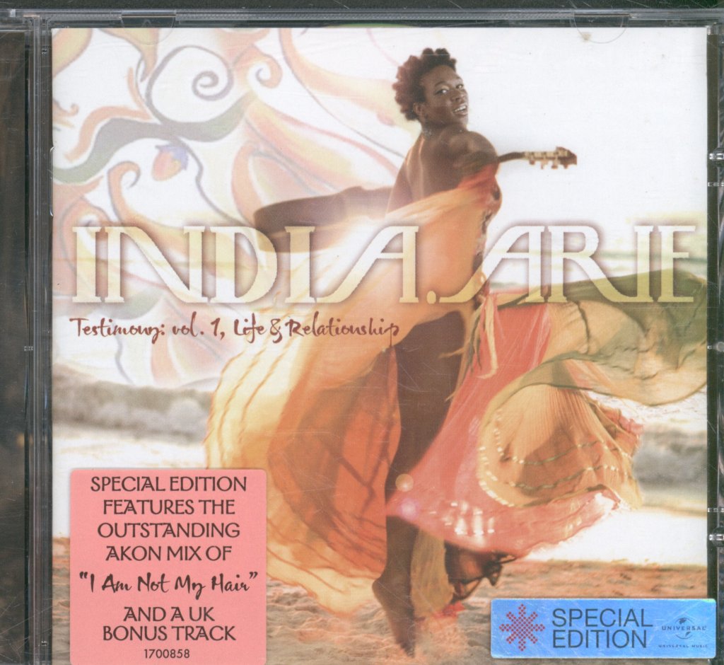 India Arie - Testimony: Vol. 1, Life & Relationship - Cd