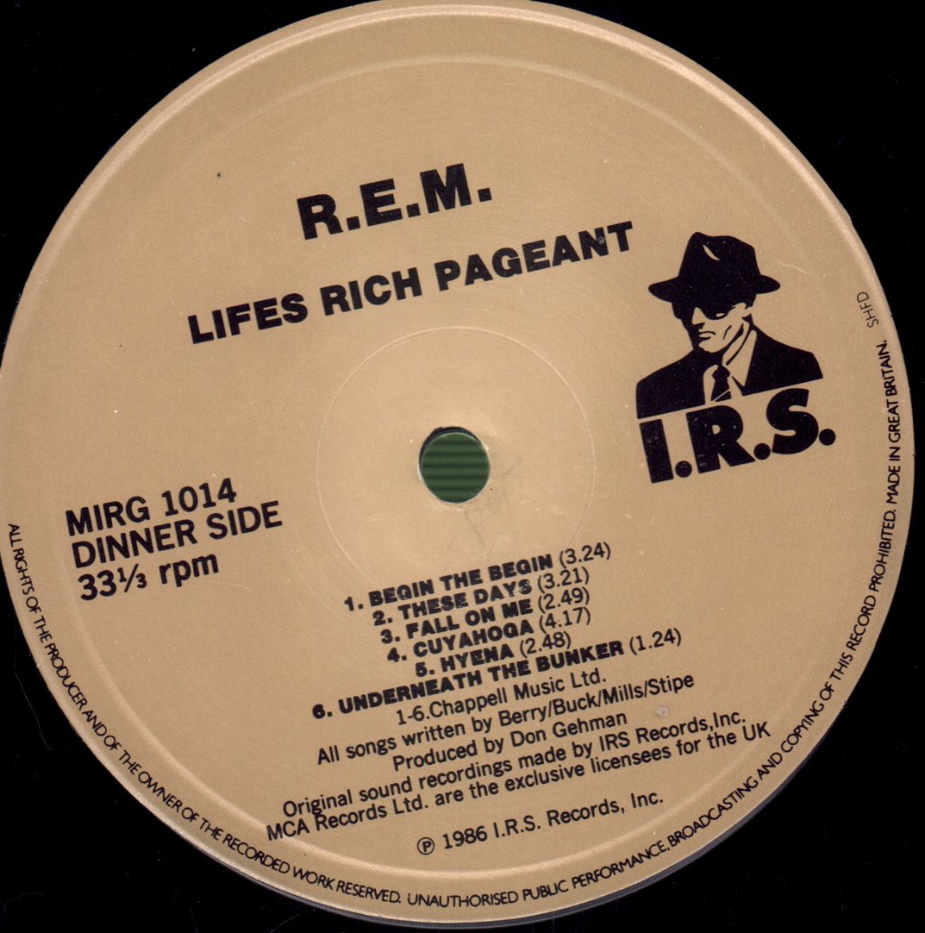 REM - Lifes Rich Pageant - Lp