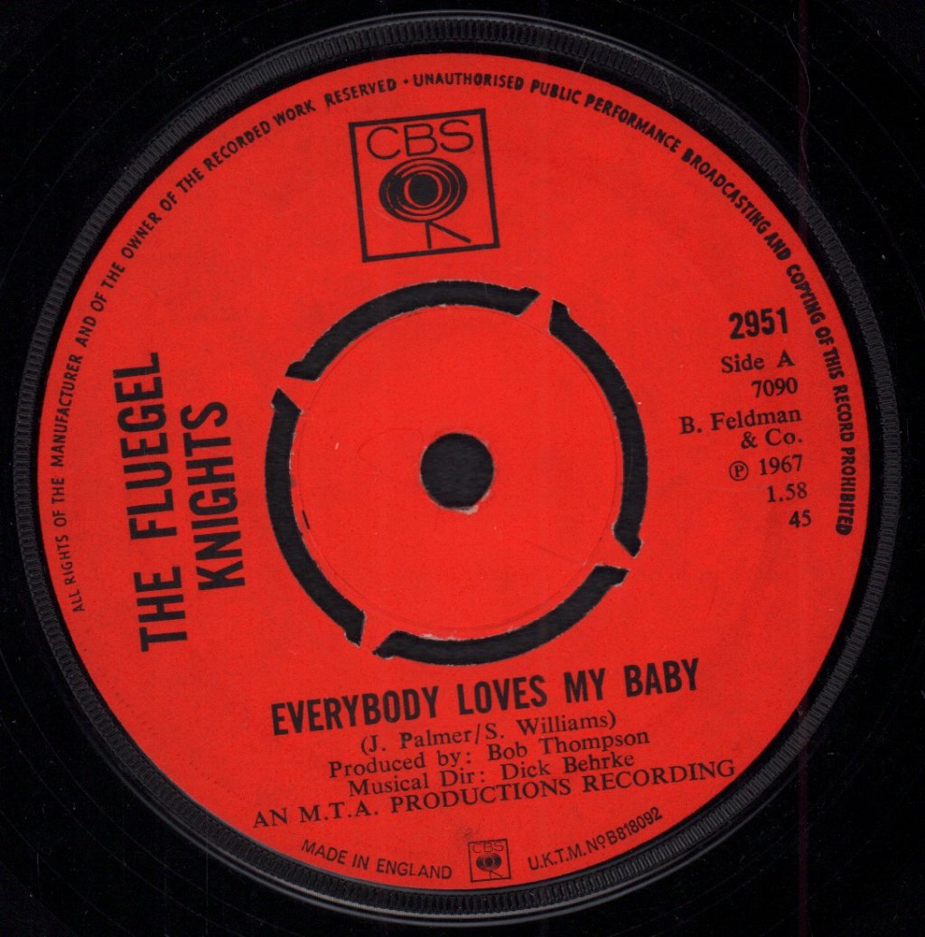 Fluegel Knights - Everybody Loves My Baby - 7 Inch