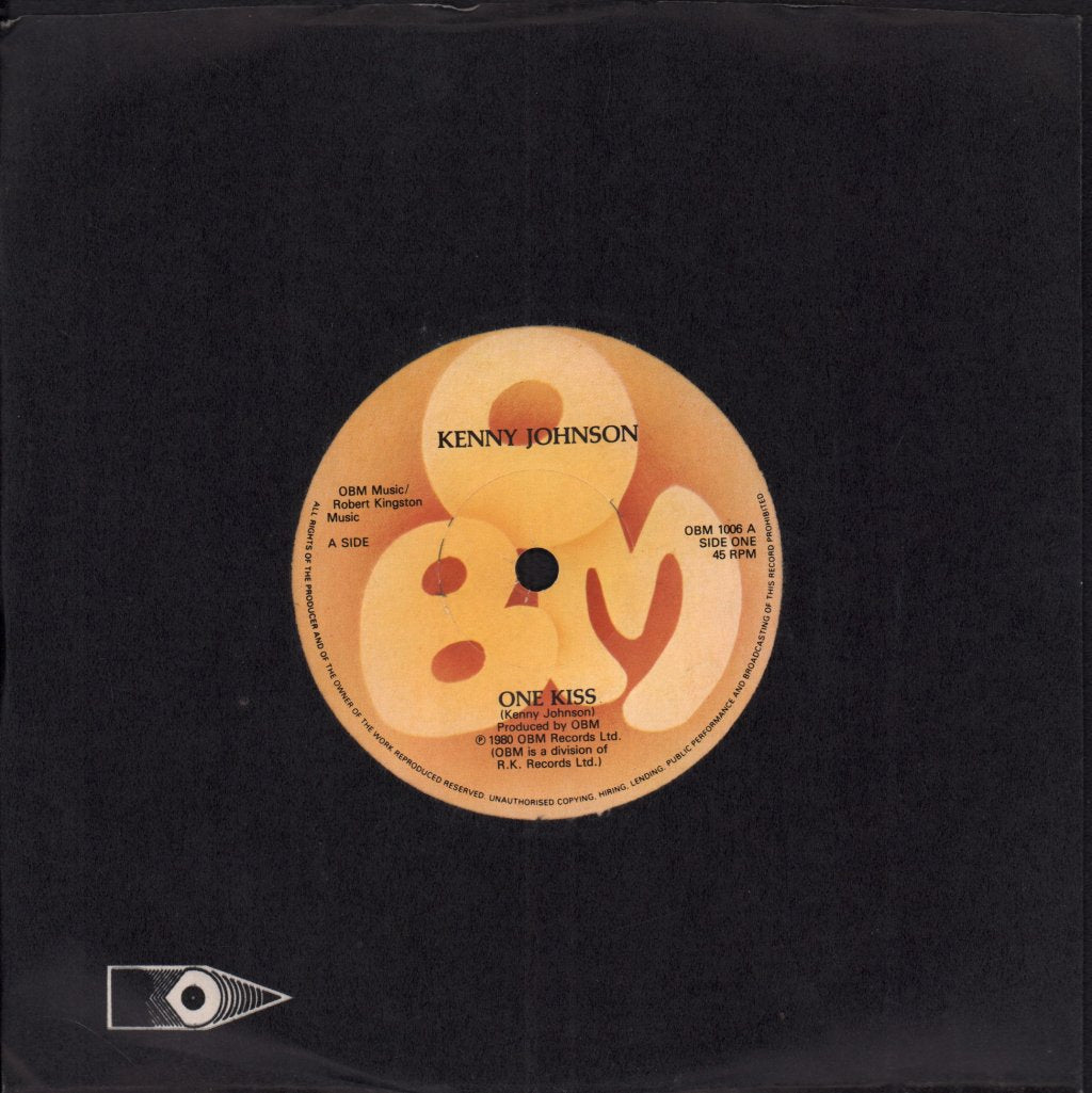 Kenny Johnson - One Kiss - 7 Inch