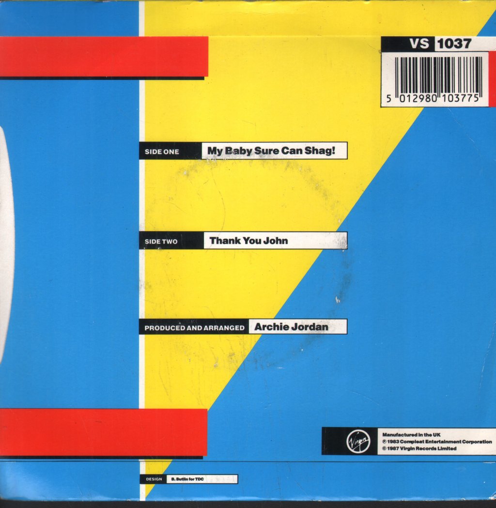 Tams - My Baby Sure Can Shag - 7 Inch