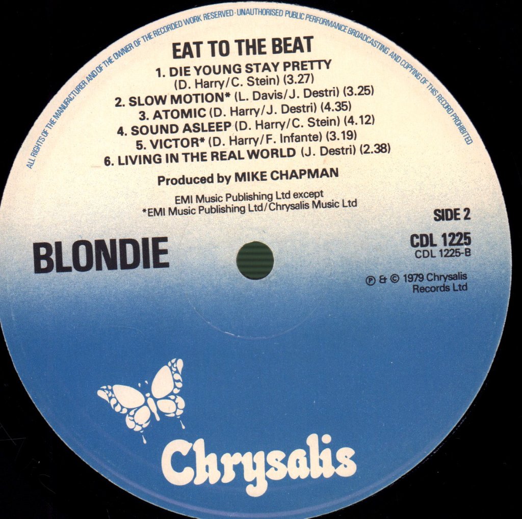 Blondie - Eat To The Beat - Lp