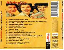 Andrews Sisters - Greatest Hits - Cd