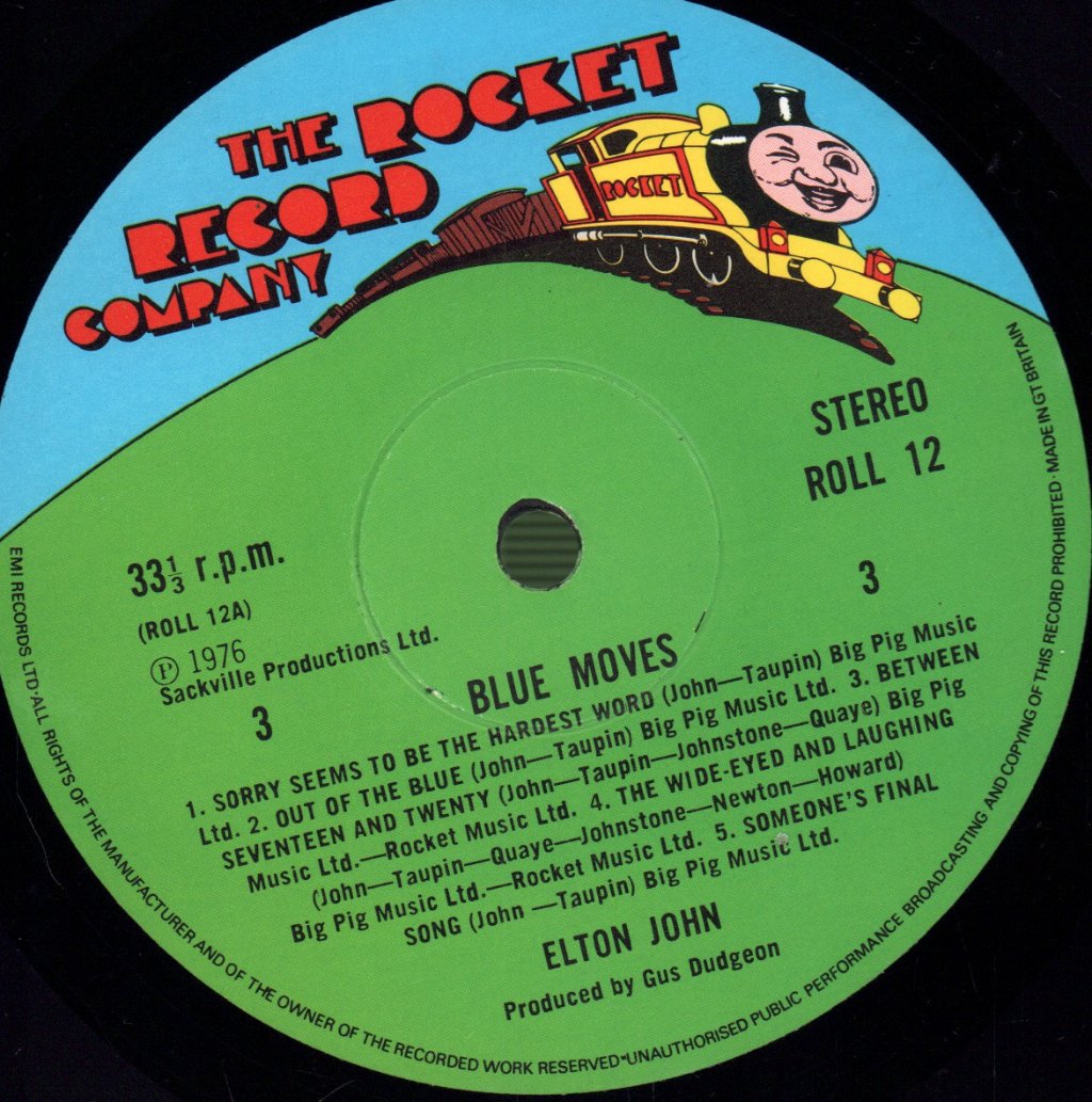 Elton John - Blue Moves - Double Lp