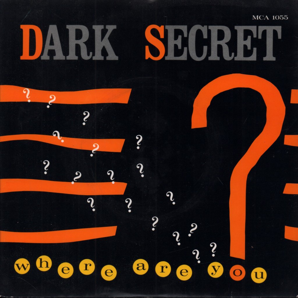 Dark Secret - Where Are You - 7 Inch