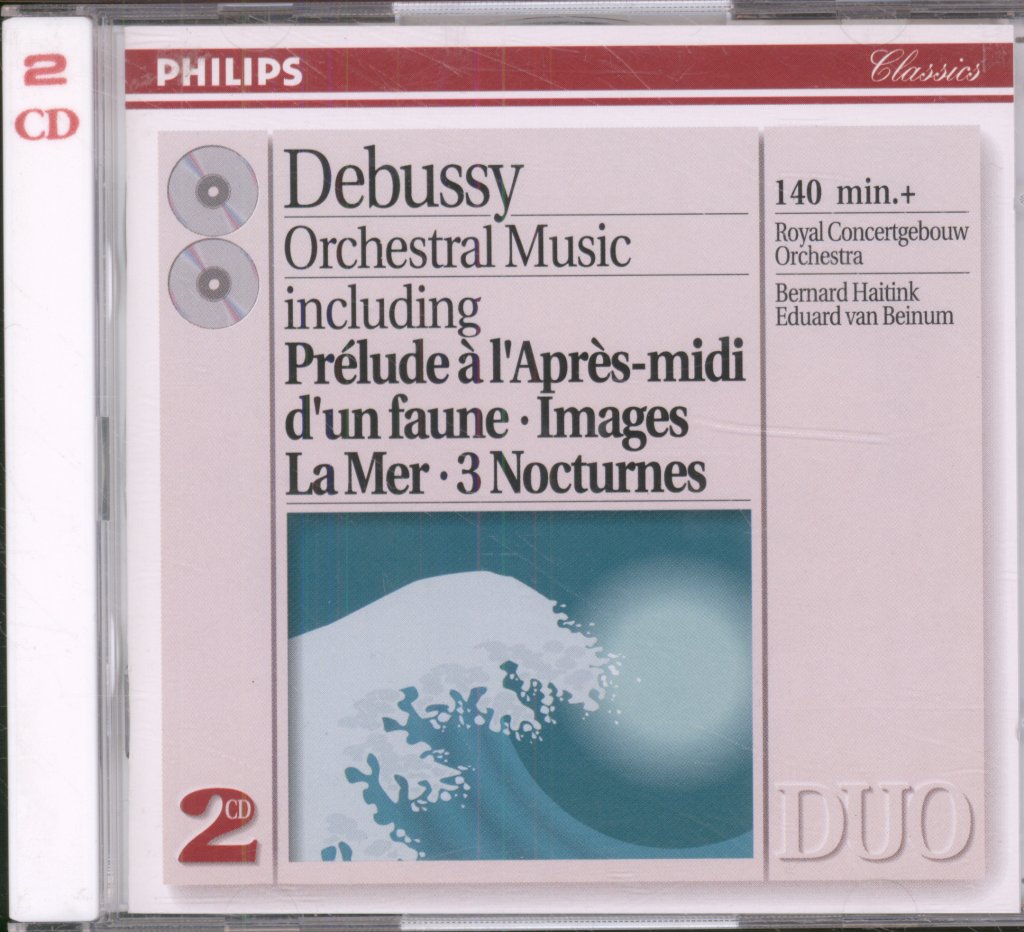 Royal Concertgebouw Orchestra, Bernard Haitink, Eduard van Beinum - Debussy - Orchestral Music Including: Prélude À L'Après-midi D'un Faune / Images / La Mer / 3 Nocturnes - Double Cd