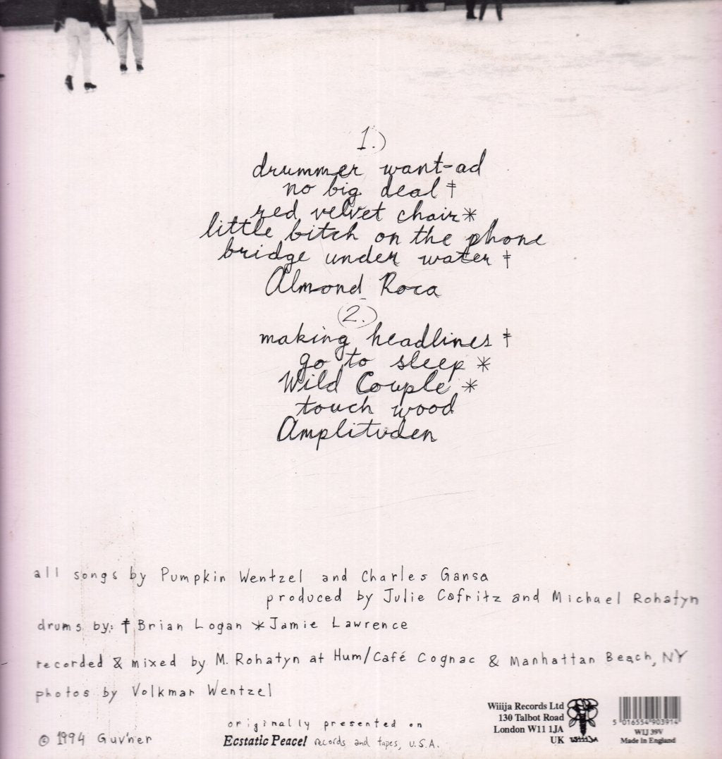 Guv'ner - Hard For Measy For You - Lp