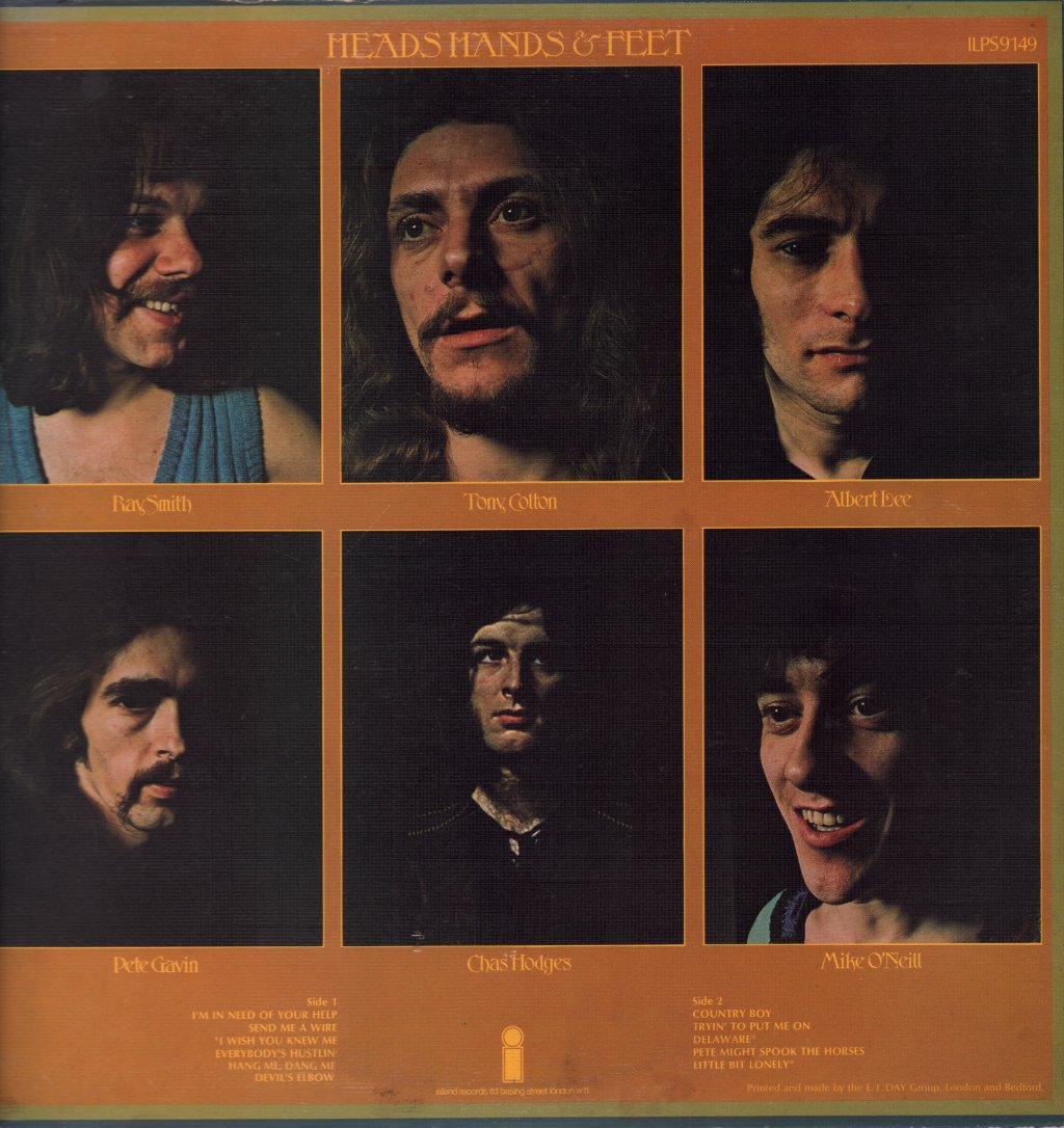 Heads Hands And Feet - Heads Hands And Feet - Lp
