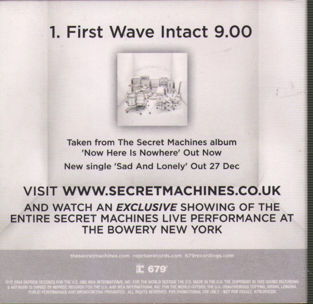 Secret Machines - First Wave Intact - Cd