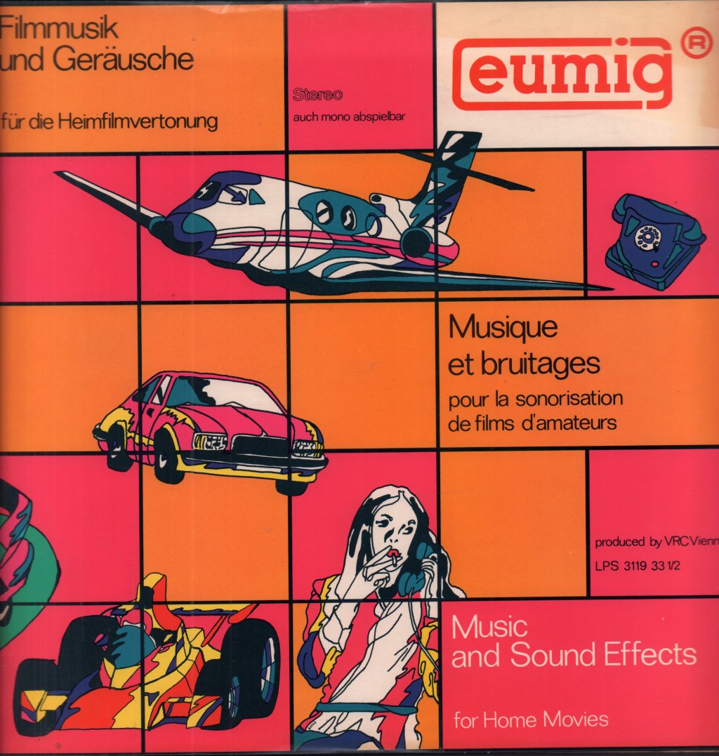 Various Artists - Filmmusik Und Geräusche Für Die Heimfilmvertonung - Lp