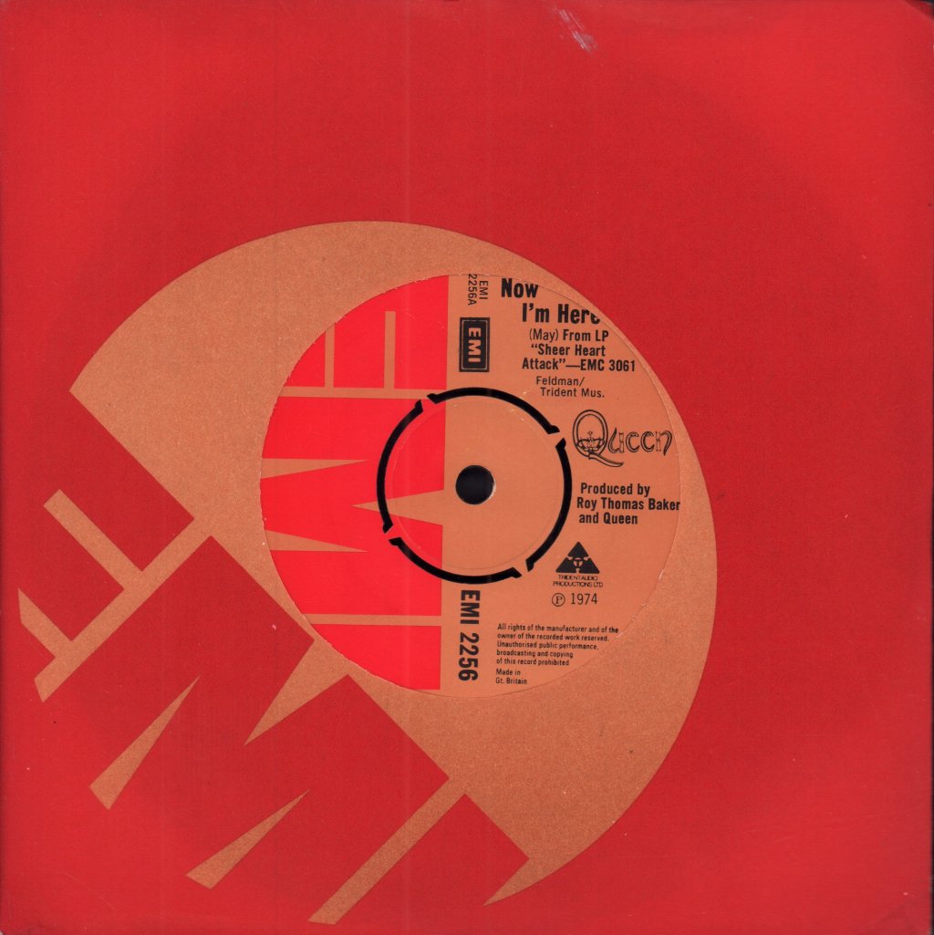 Queen - Now I'm Here - 7 Inch