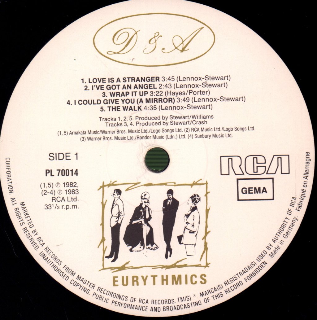 Eurythmics - Sweet Dreams - Lp