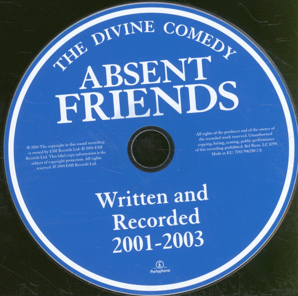 Divine Comedy - Absent Friends - Cd
