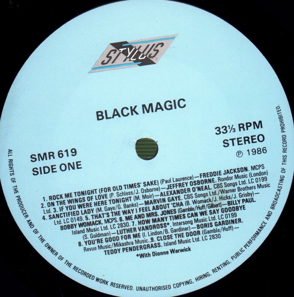 Various Artists - Black Magic - Lp