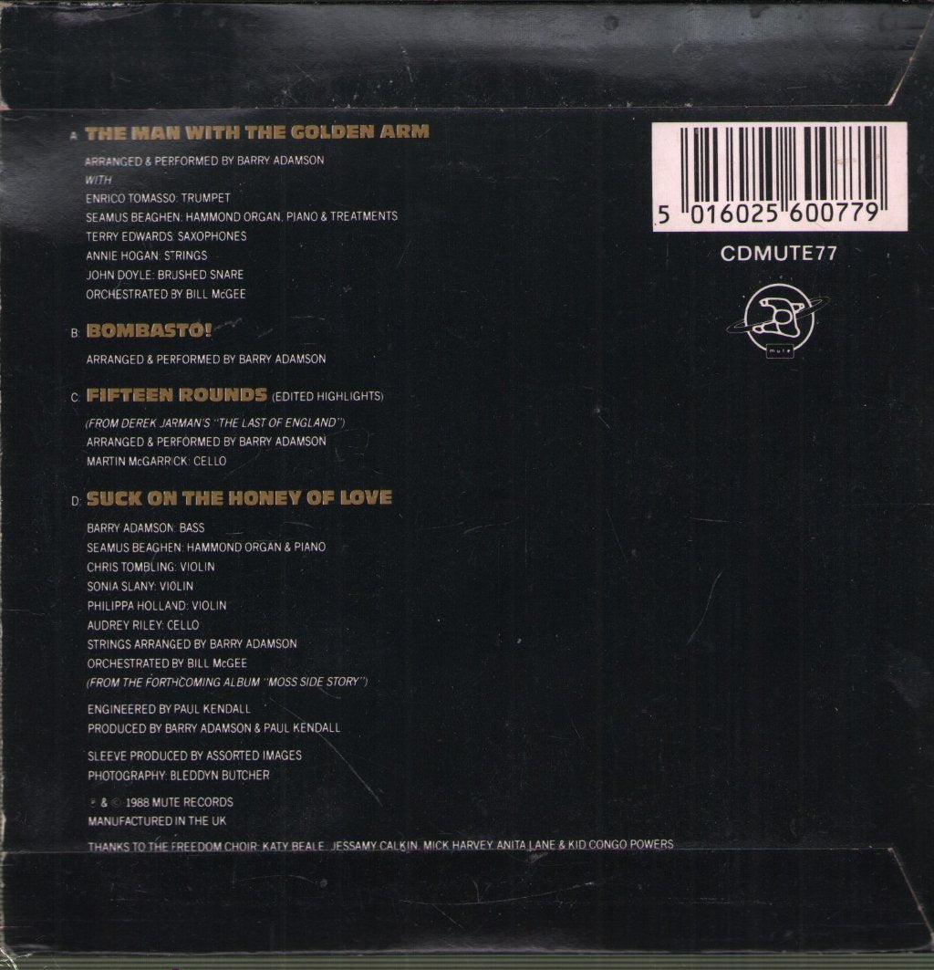 Barry Adamson - Man With The Golden Arm - Cd