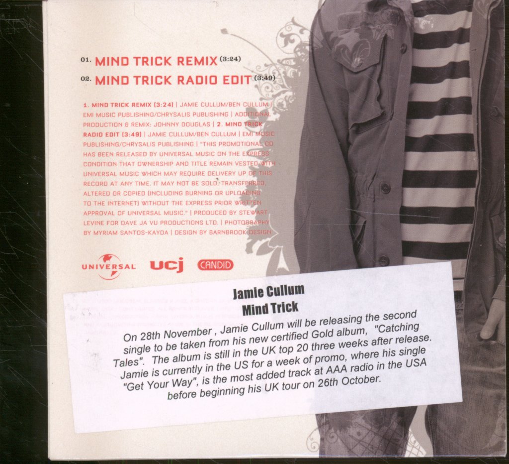 Jamie Cullum - Mind Trick - Cd