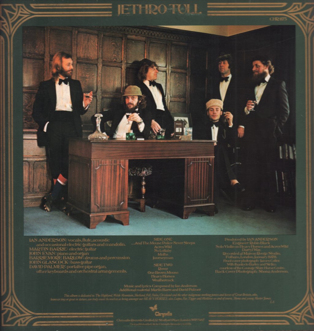 Jethro Tull - Heavy Horses - Lp