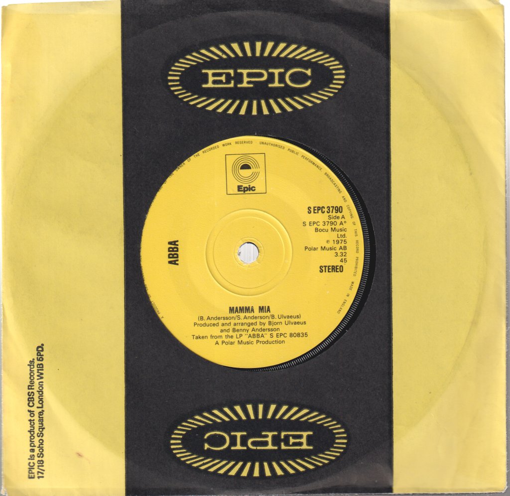 ABBA - Mamma Mia - 7 Inch