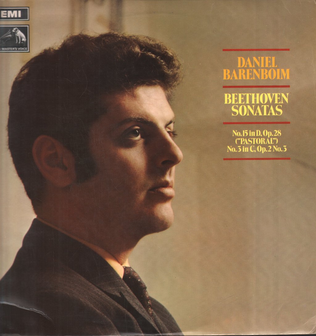Daniel Barenboim - Beethoven Sonatas: No.15 In D, Op.28 ("Pastoral"); No.3 In C, Op.2 No.3 - Lp