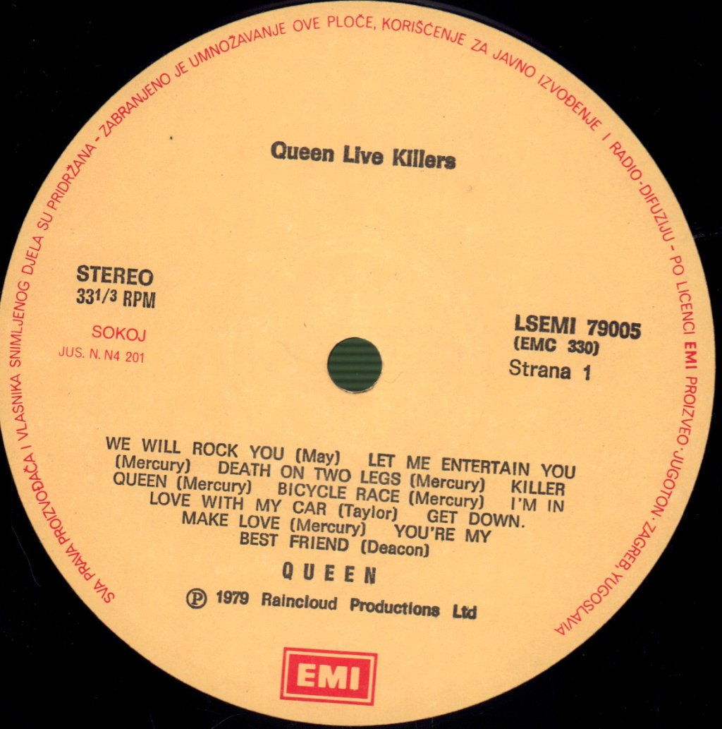 Queen - Live Killers - Double Lp
