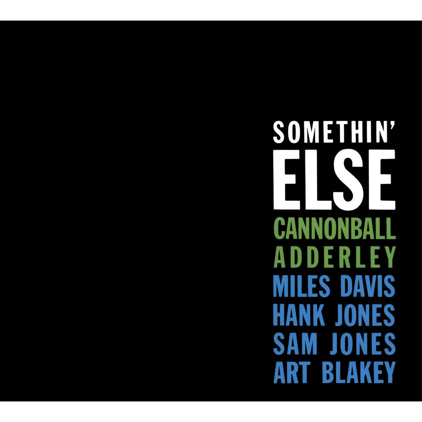 Cannonball Adderley - Somethin' Else - Cd