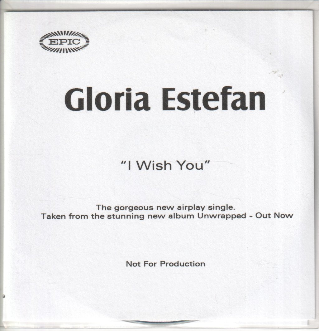 Gloria Estefan - I Wish You - Cdr