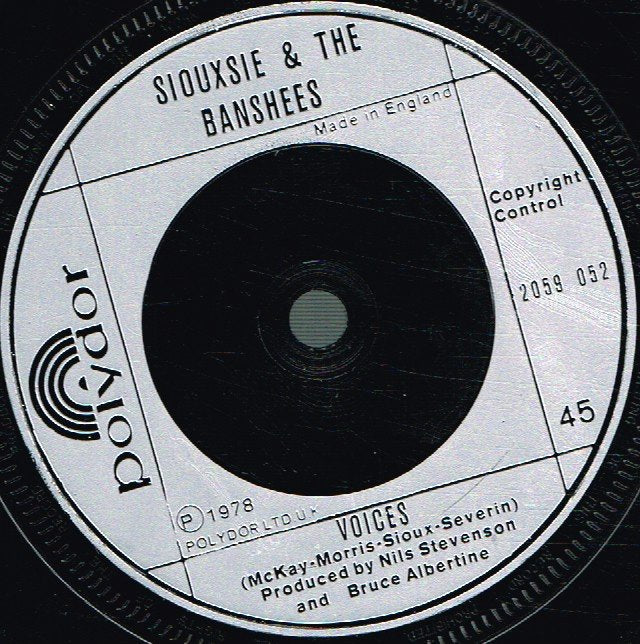 Siouxsie And The Banshees - Hong Kong Garden - 7 Inch