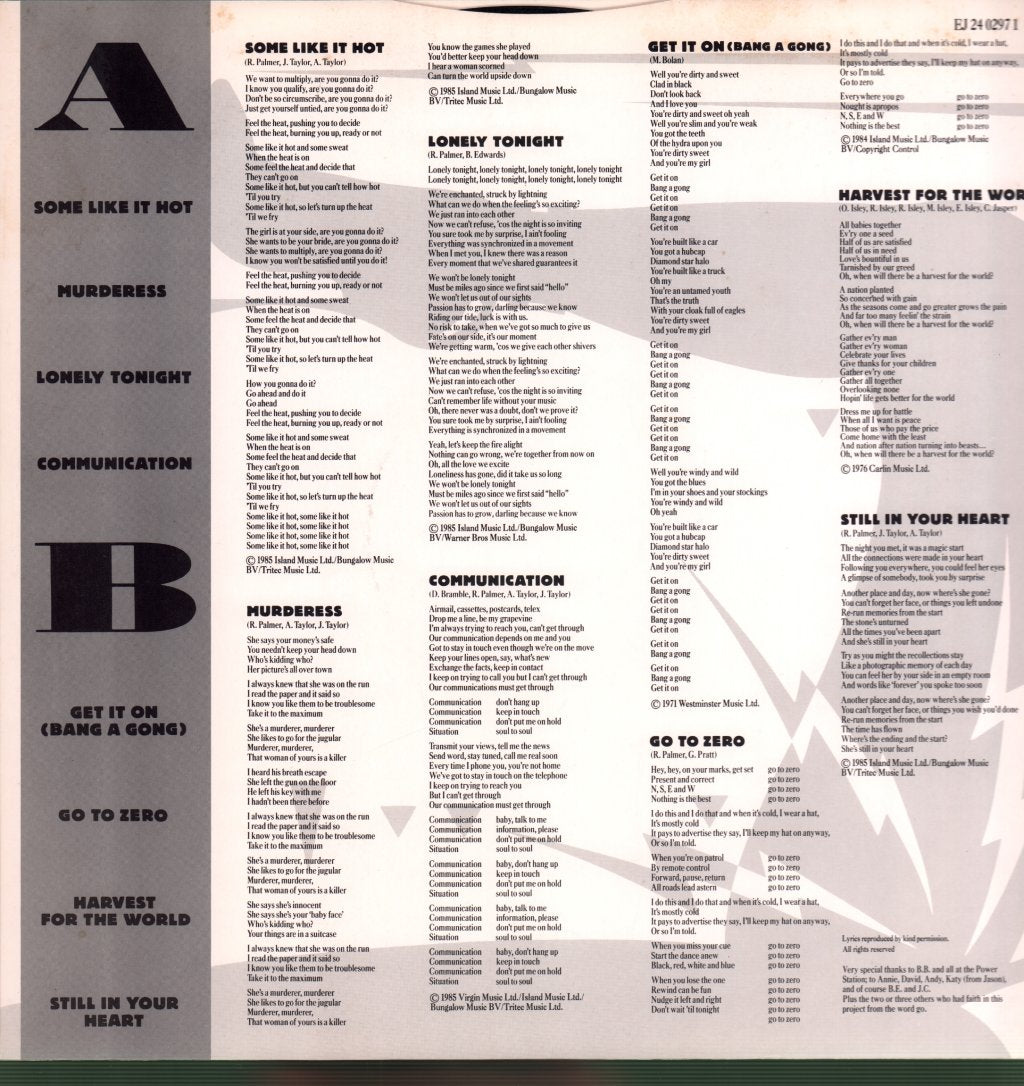 Power Station - Power Station - Lp